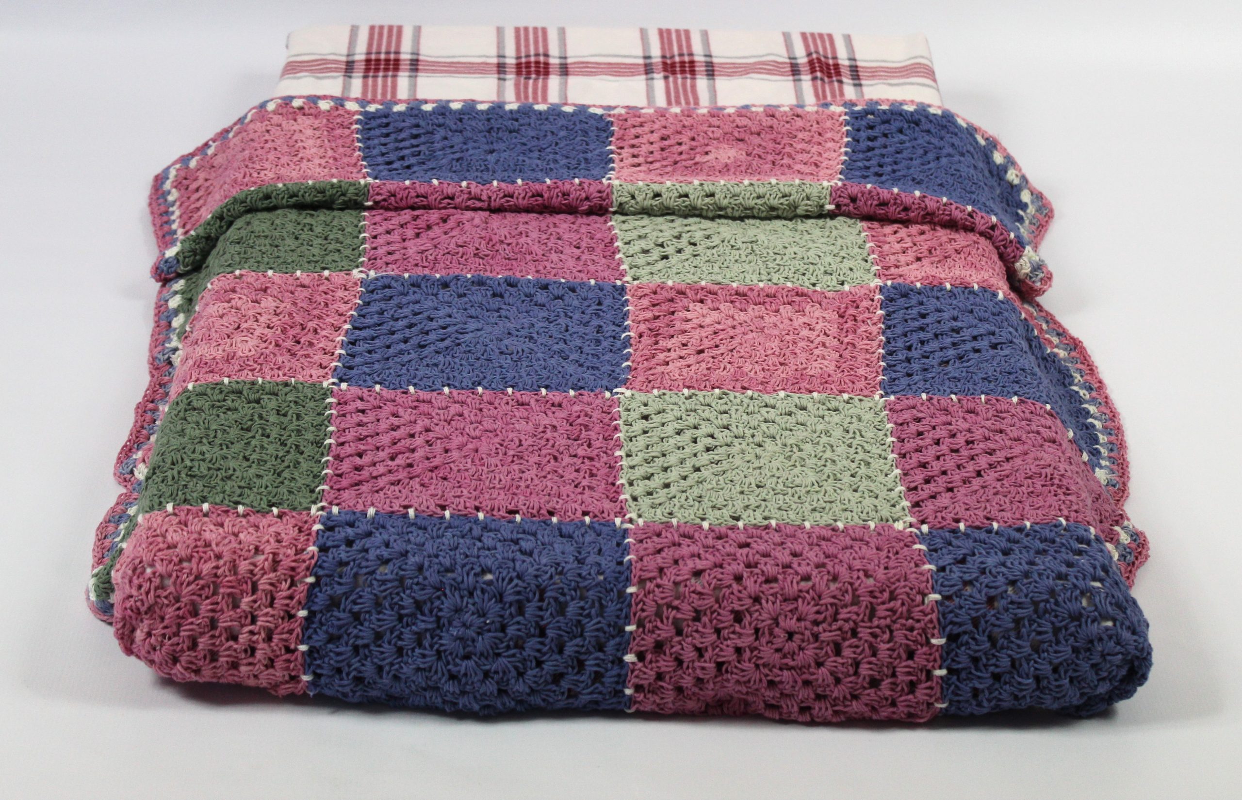 BABY BLANKET – BLUE PINK 60CMX1.8M