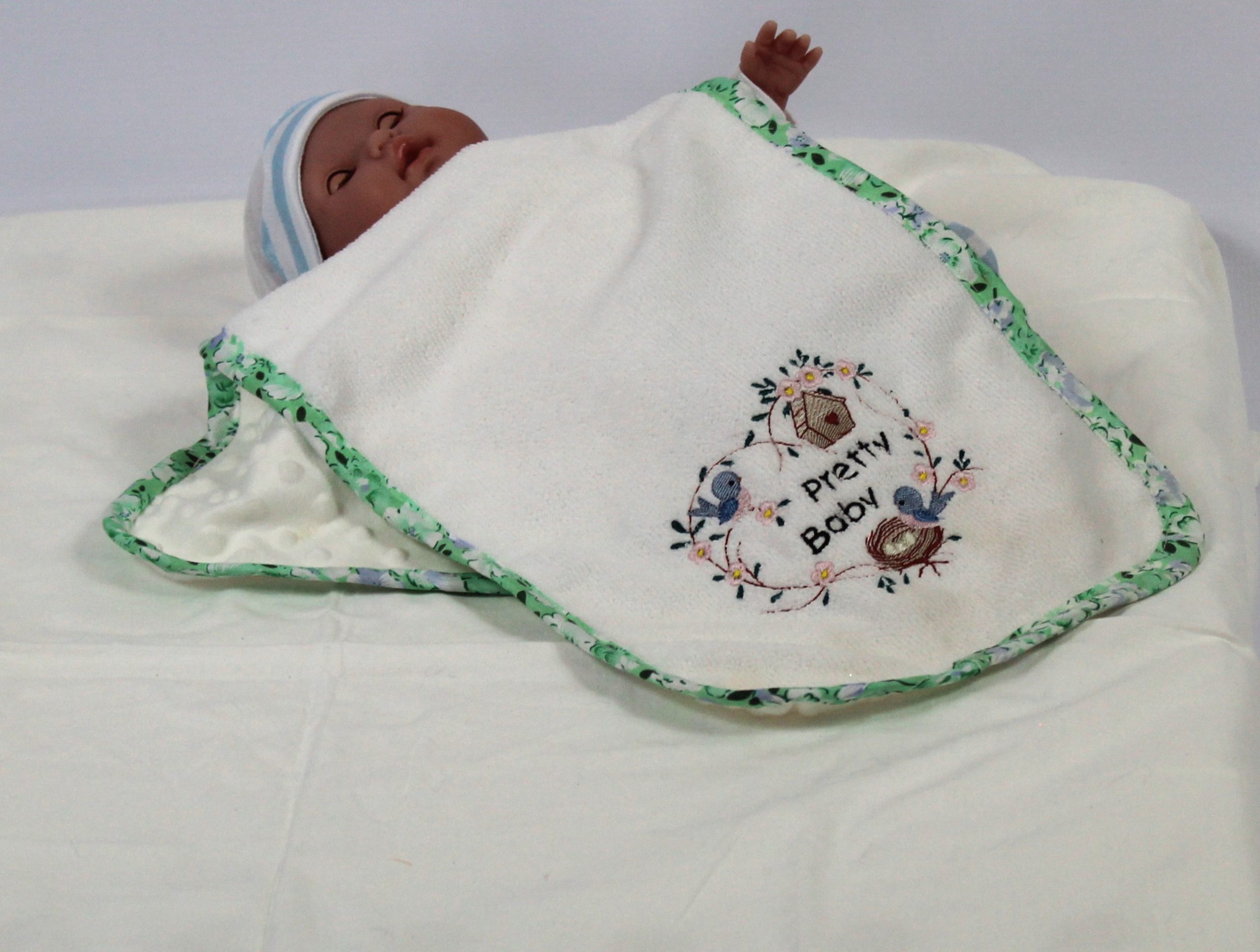 BURB CLOTH – PRETTY BABY – 58X25CM